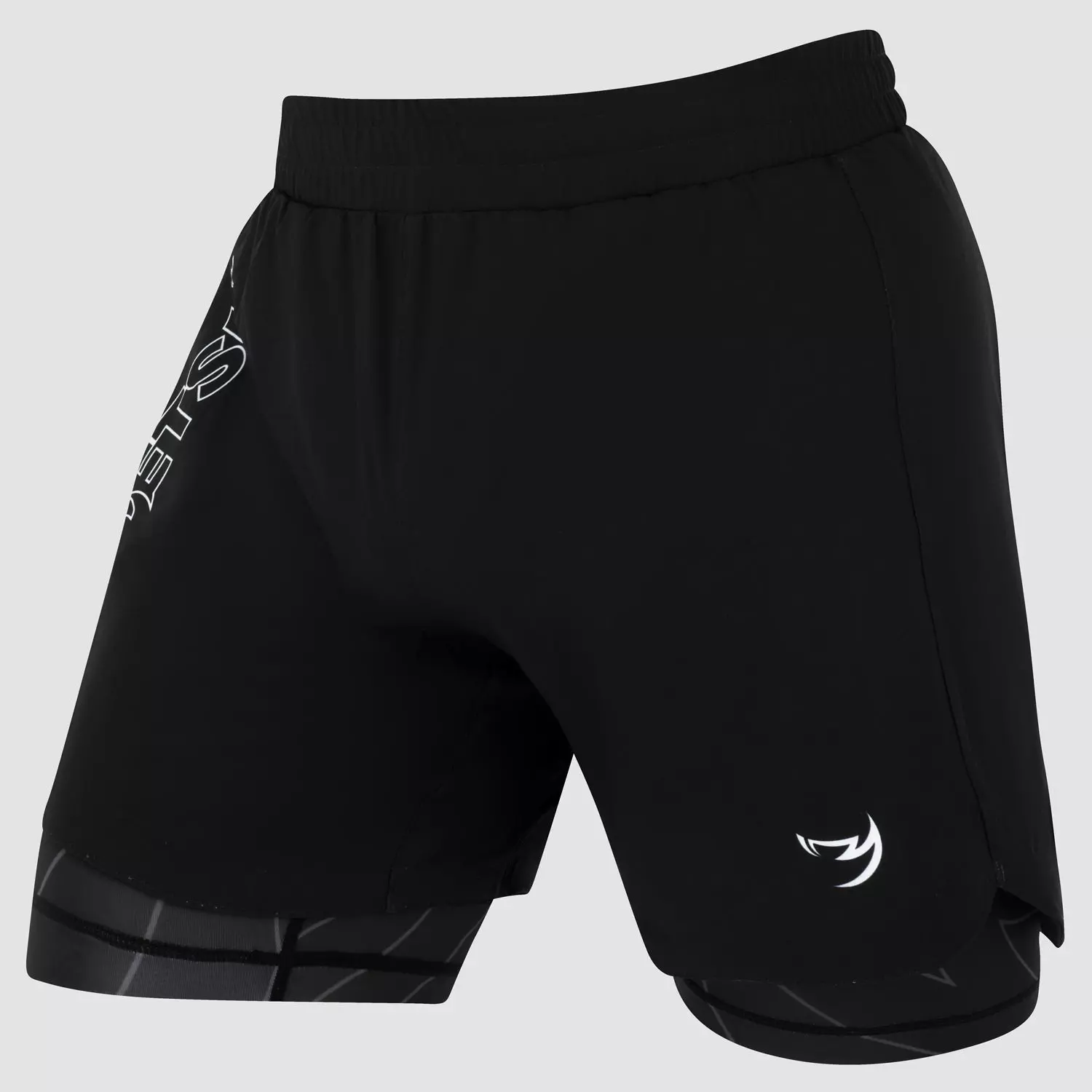 Fightshort Fumetsu - Icon dual Layer Noir
