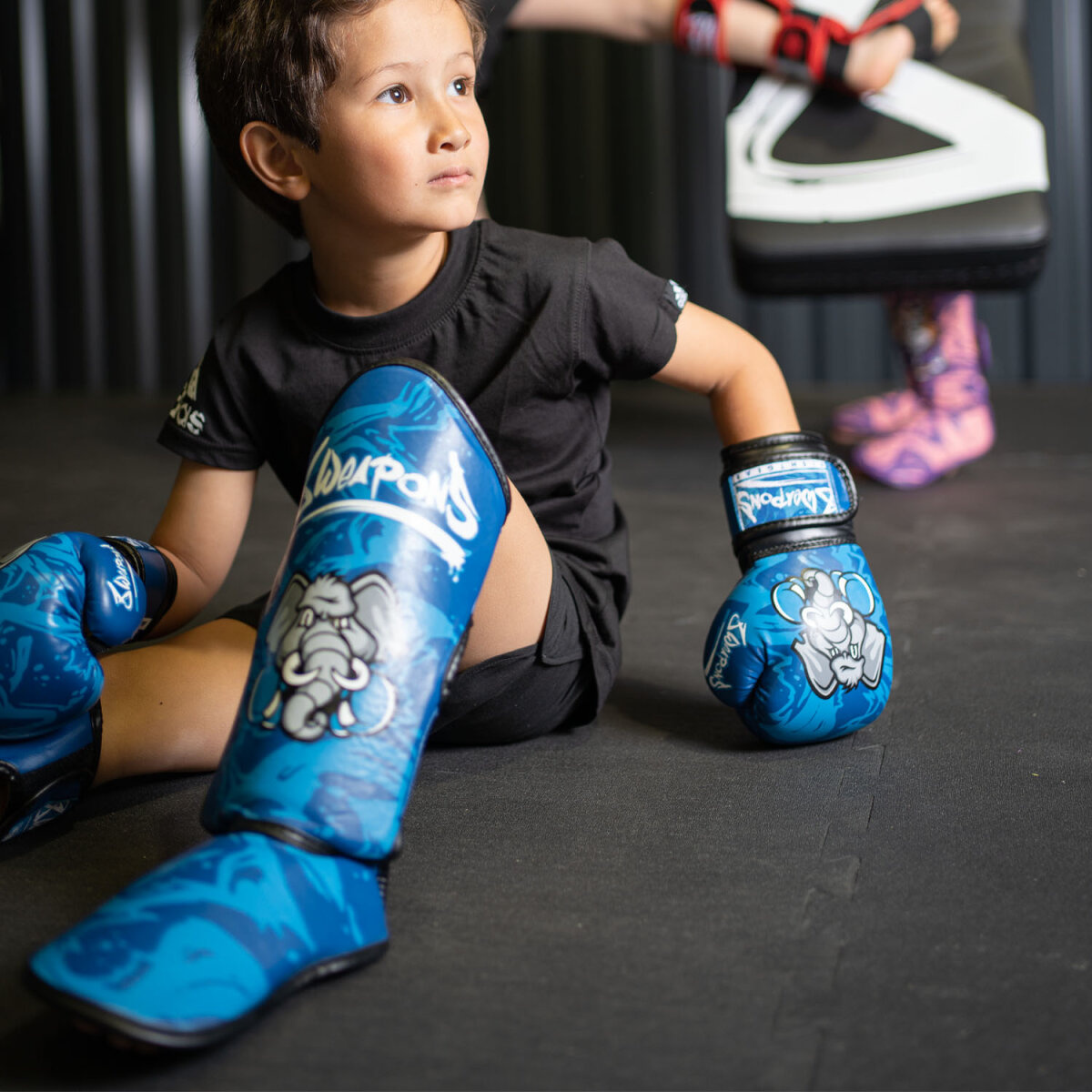 Protège-Tibias Mytra Fusion Cuir Artificiel - Boxe, Muay Thai, MMA, Kickboxing - Protection Ultra-Durable Pour Sparring & Entraînement