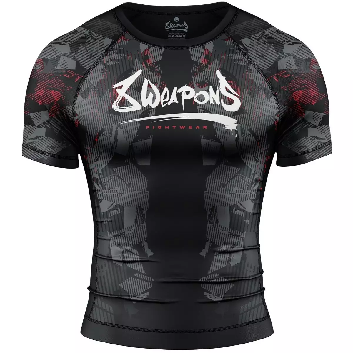 Rashguard 8 Weaons HIT - Noir