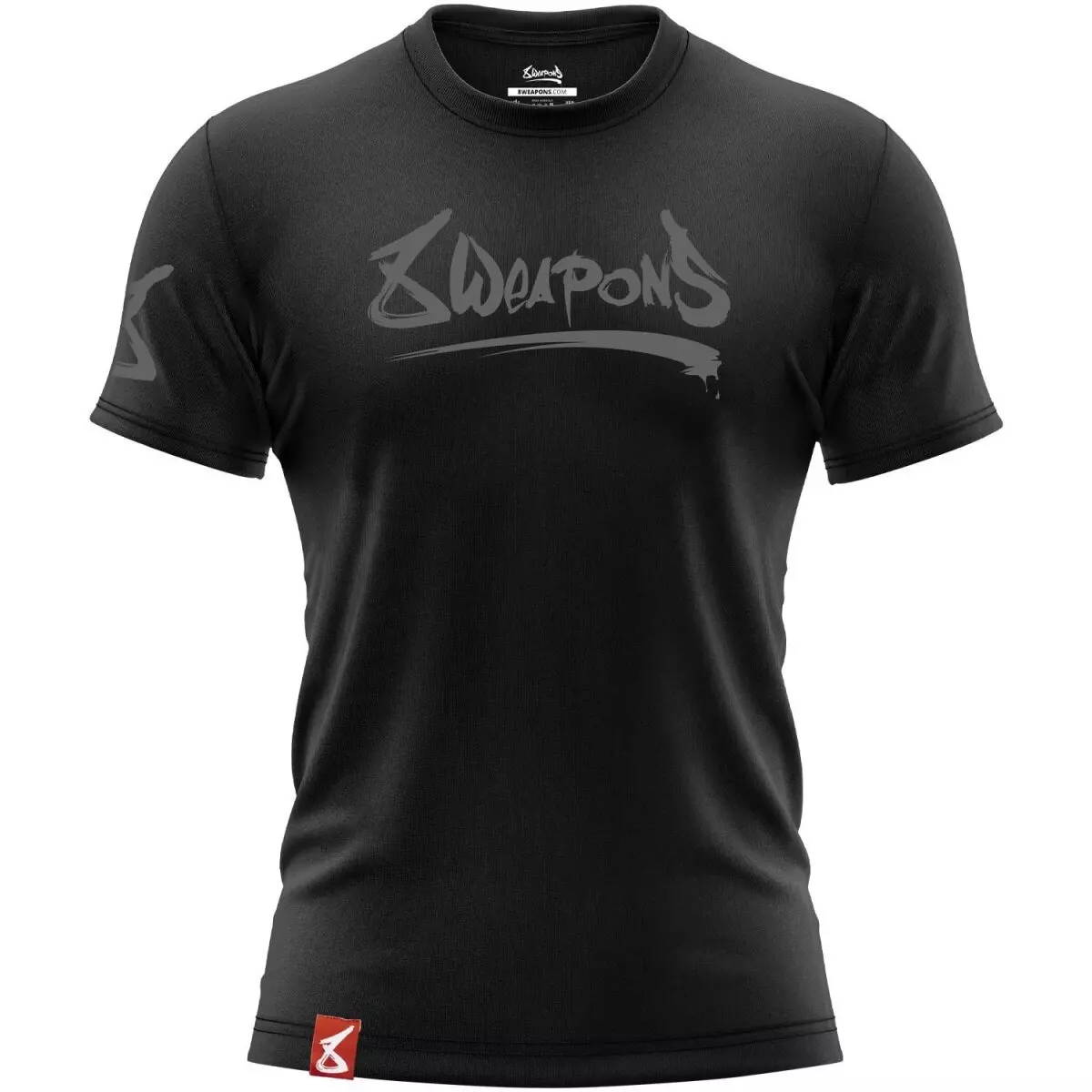 T-shirt 8 Weapons unlimited 2.0 - Noir