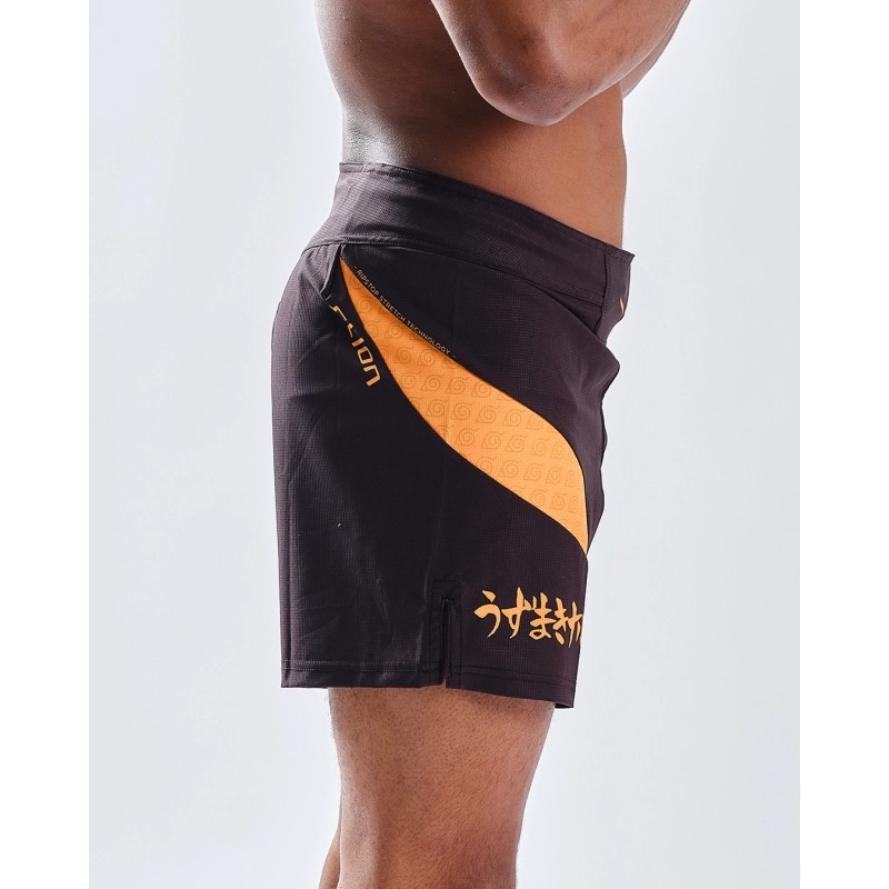 fightshort-naruto-elion-noir-orange