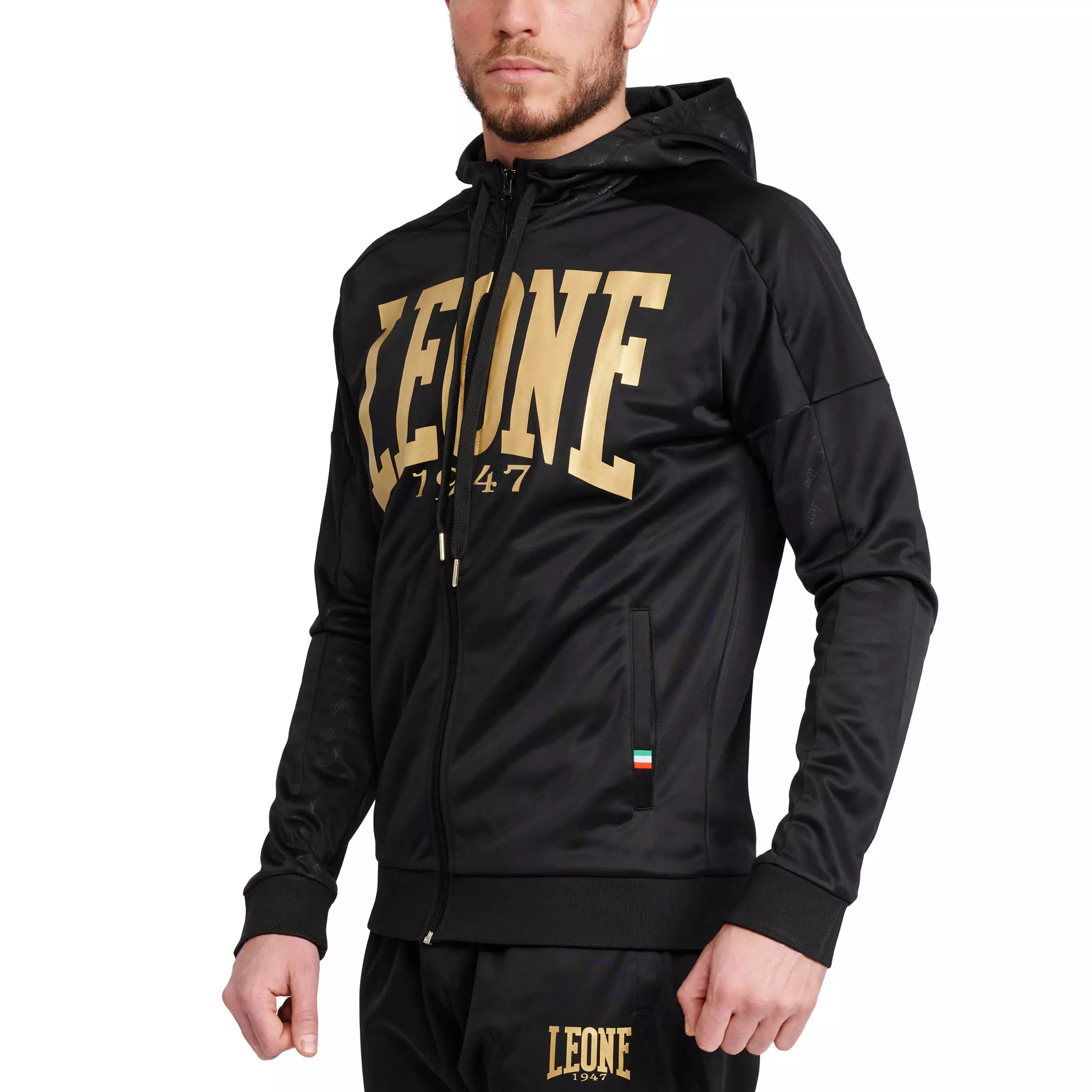 sweat-zipé-capuche-leone