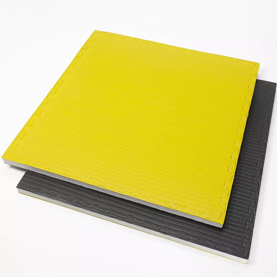 tatamis-puzzle-noir-jaune-4-cm