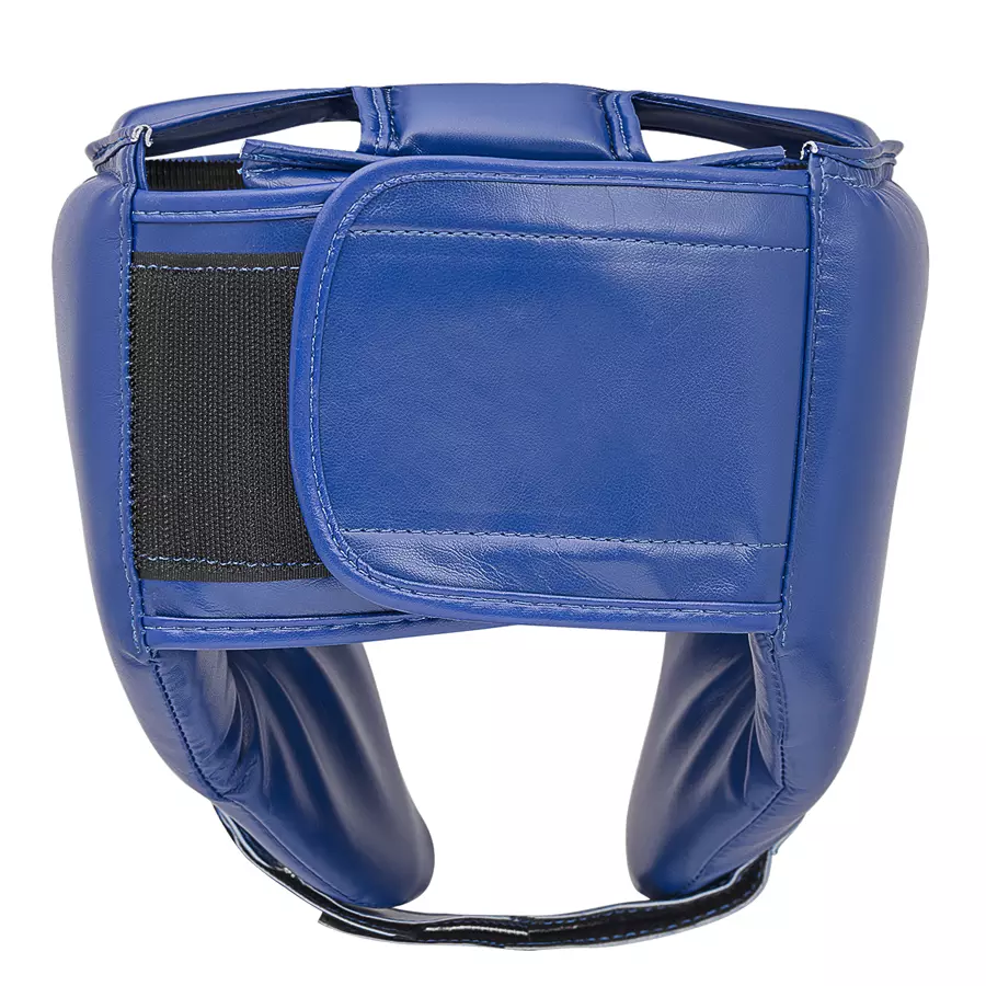 casque-adidas-sport-de-combat-bleu