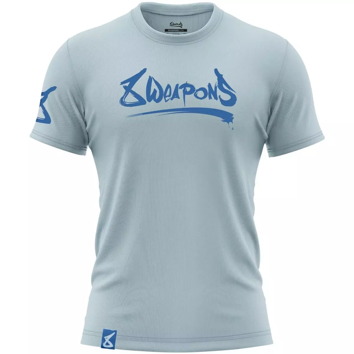 T-shirt 8 Weapons unlimited 2.0 - Bleu