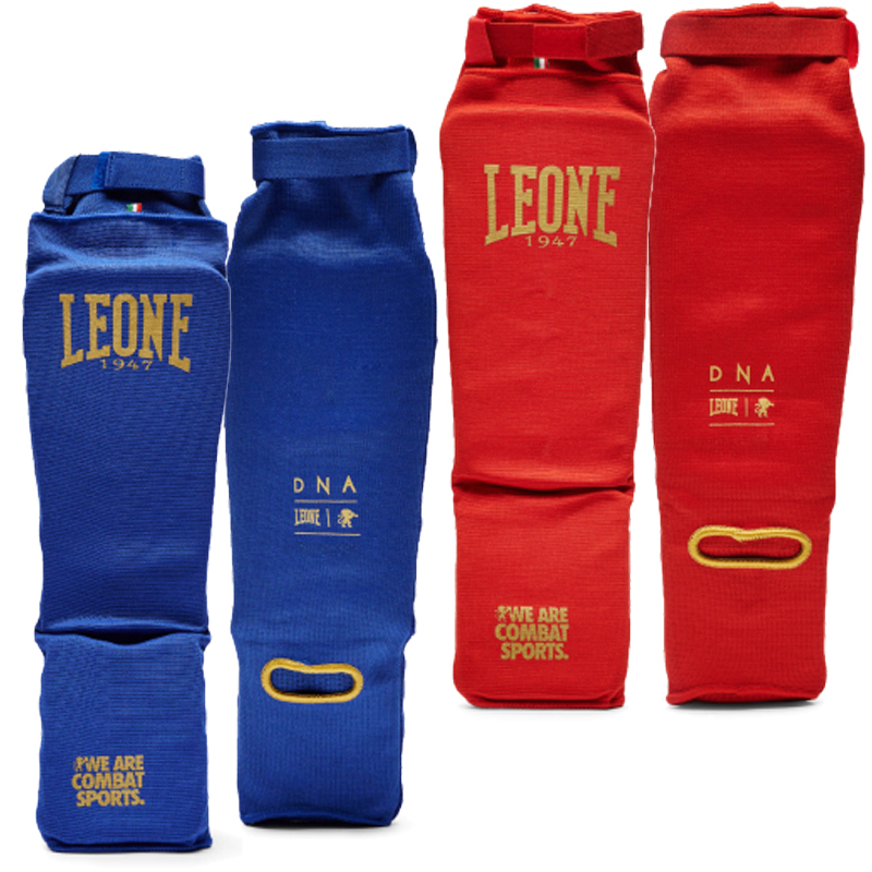 protege-tibias-leone-dna-bleu-rouge