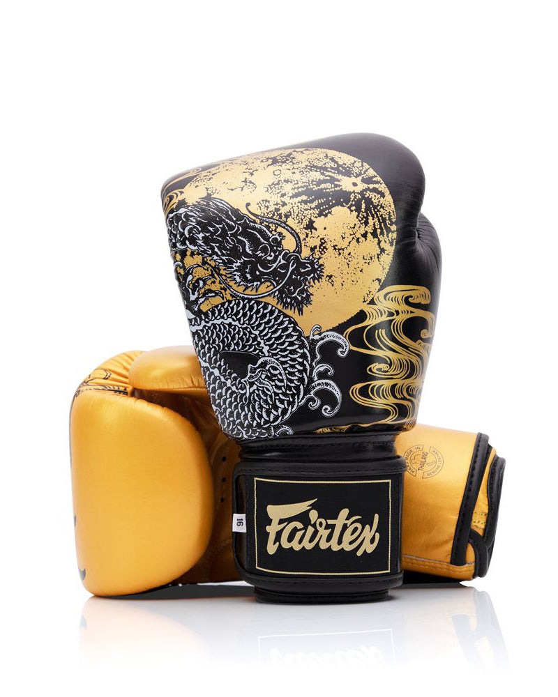 gant-de-boxe-fairtex-harmony-jaune-noir