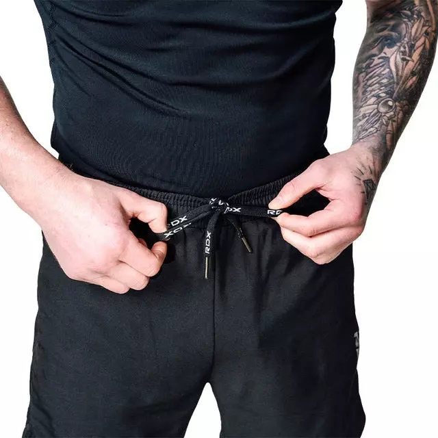 short-mma-et-compression-noir-gris-rdx