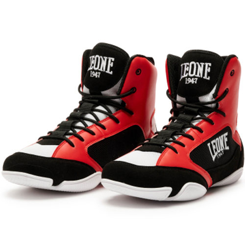 chaussures-de-boxe-leone-noir-blanc-rouge
