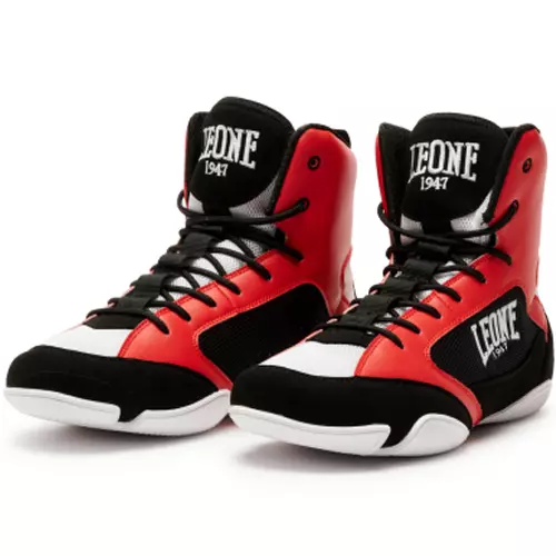 Chaussure de boxe Leone Premium Rouge