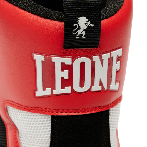 chaussures-boxe-leone-noir-blanc-rouge