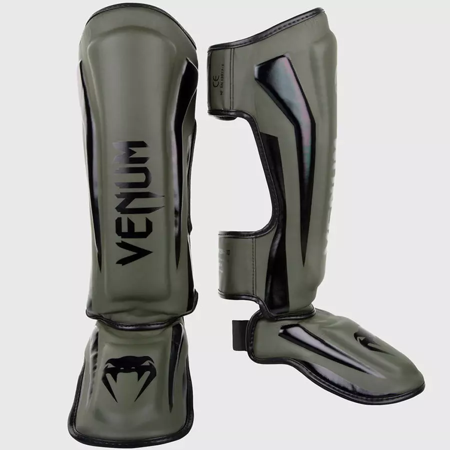 Protège tibias Venum Élite Kaki