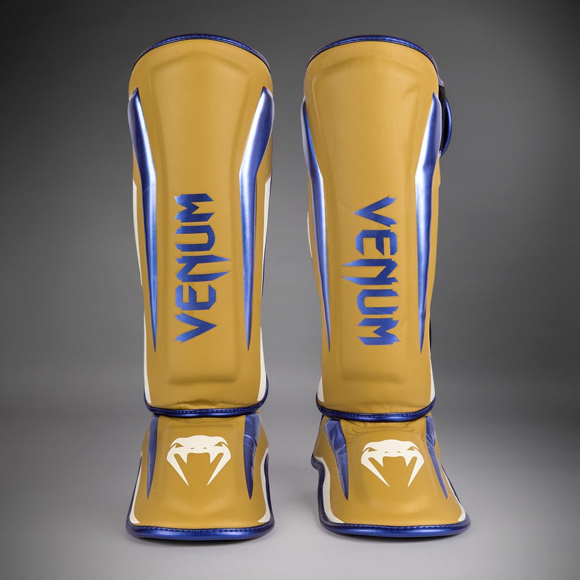 protege-tibias-pieds-venum-elite-camel