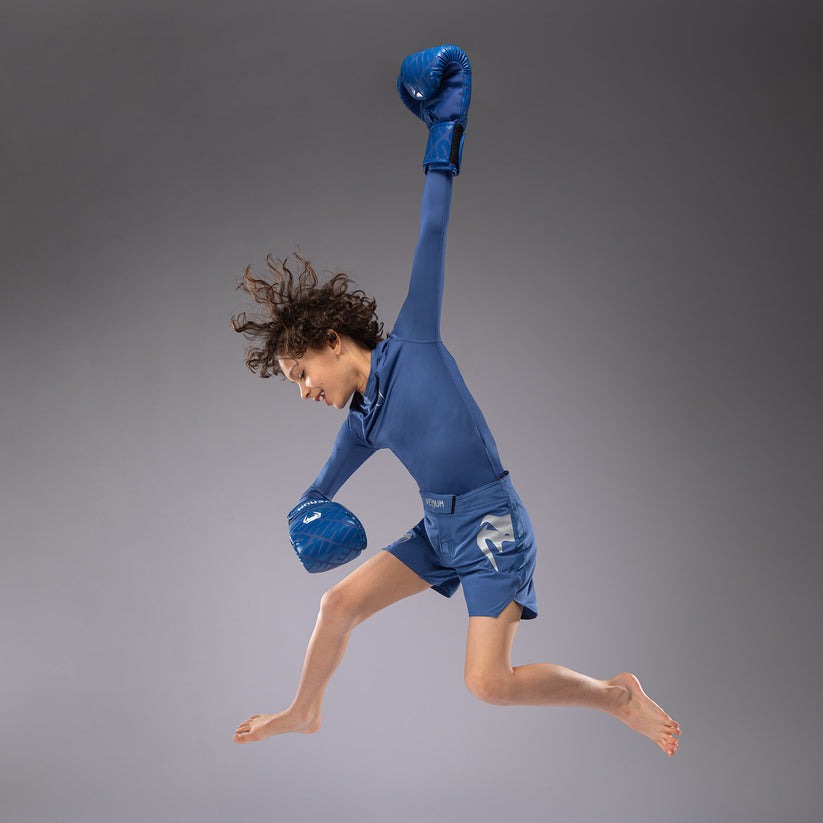 short-combat-mma-venum-enfant-bleu-royal
