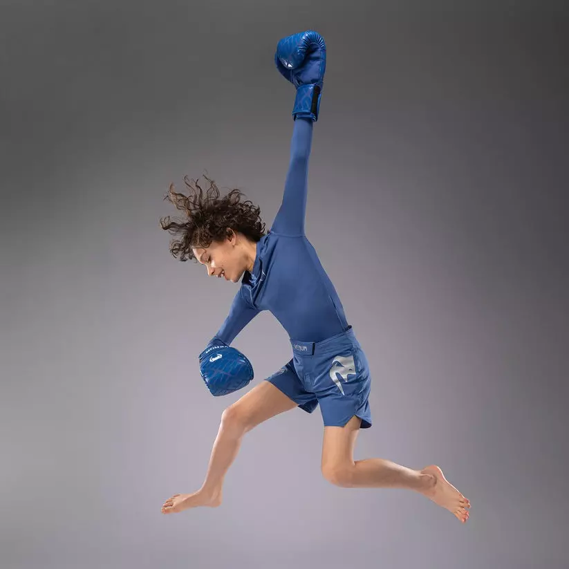 short-combat-mma-venum-enfant-bleu-royal