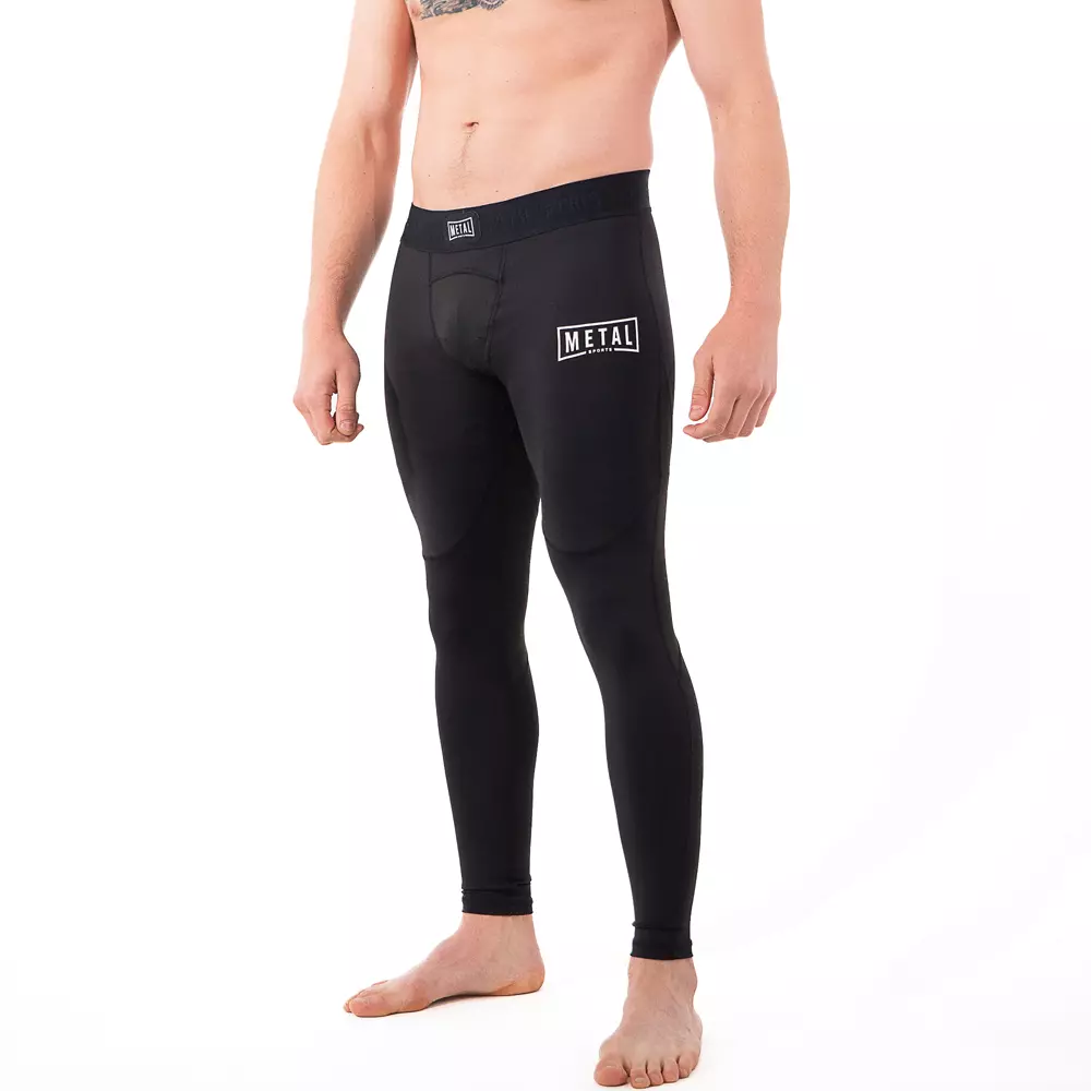 Pantalon de compression pour homme Metal boxe