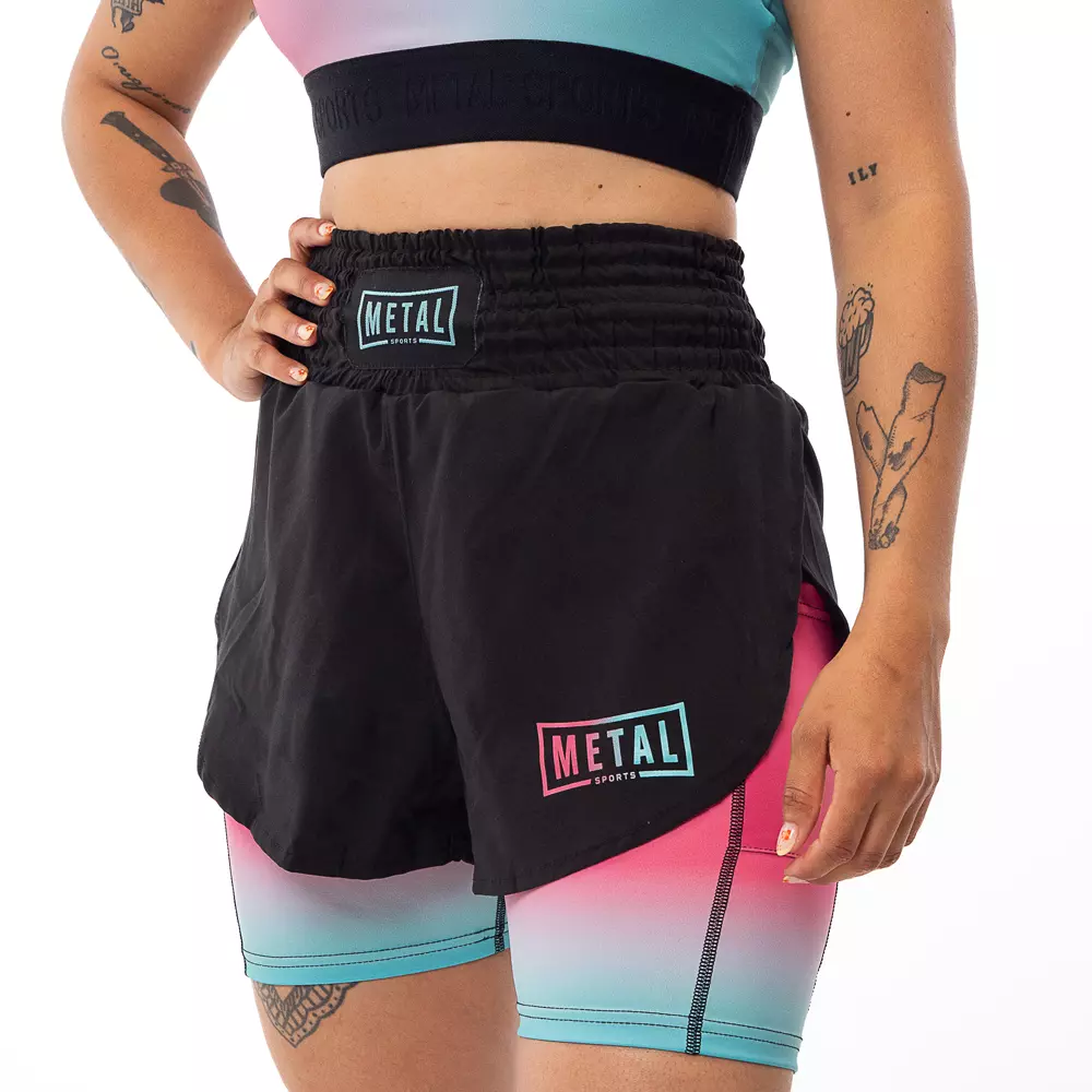 short-2-en-1-femme-metal-boxe-miami-vice-mssw302v