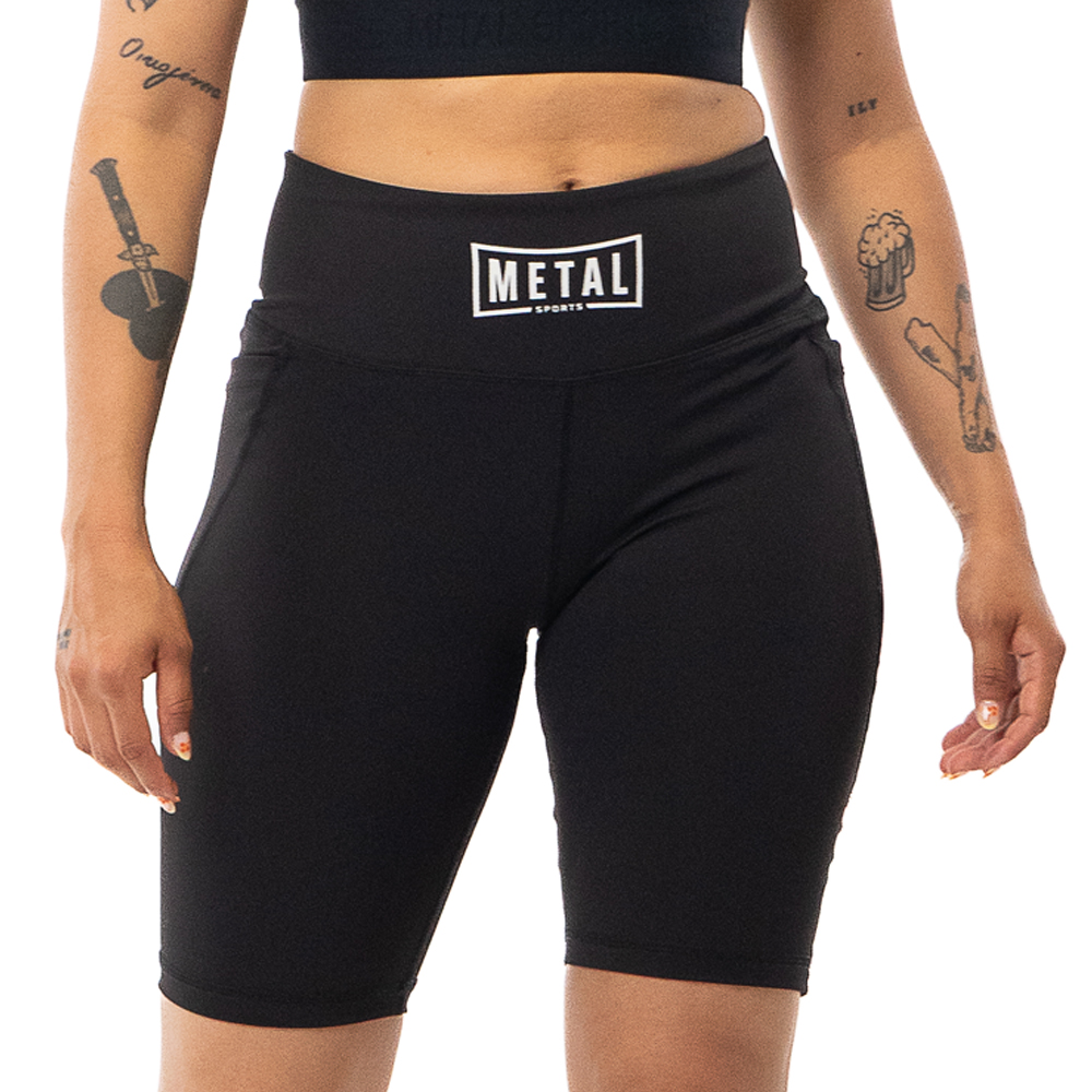 short-compression-femme-metal-boxe-mssw301noir