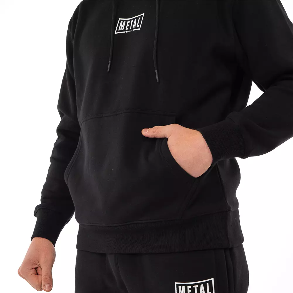 hoodie-a-capuche-metal-boxe-msh301-n
