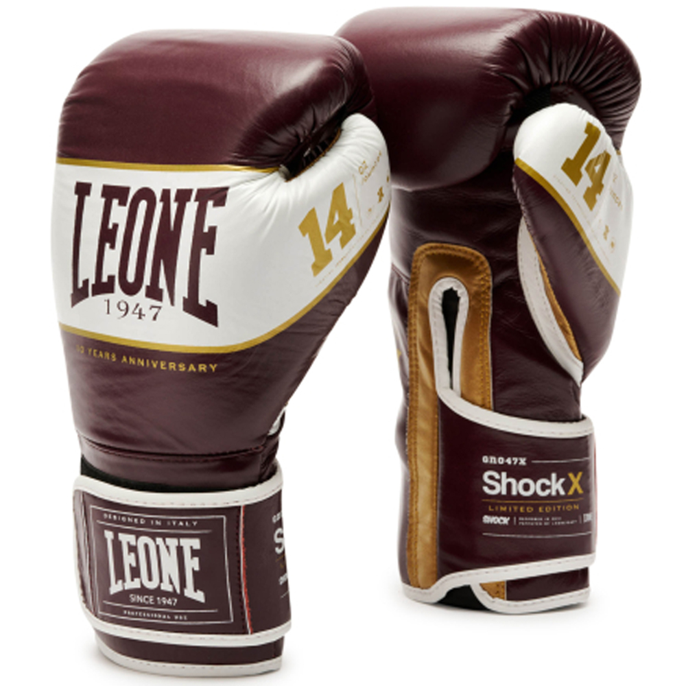 gant-boxe-leone-shock-rouge