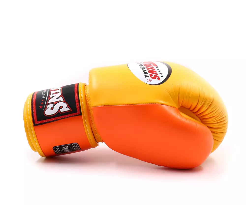 gants-de-boxe-twins-jaune-orange