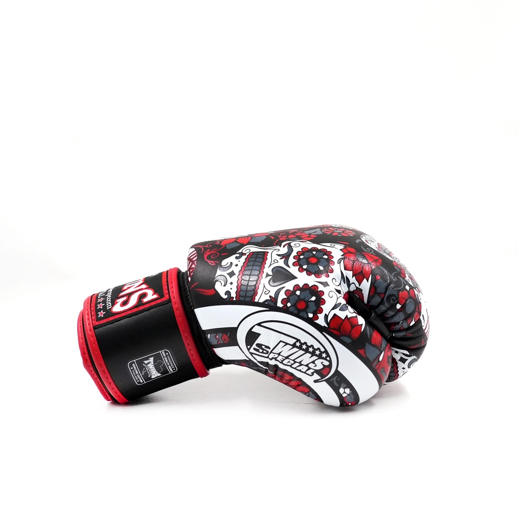 gants-de-boxe-twins-skull-rouge