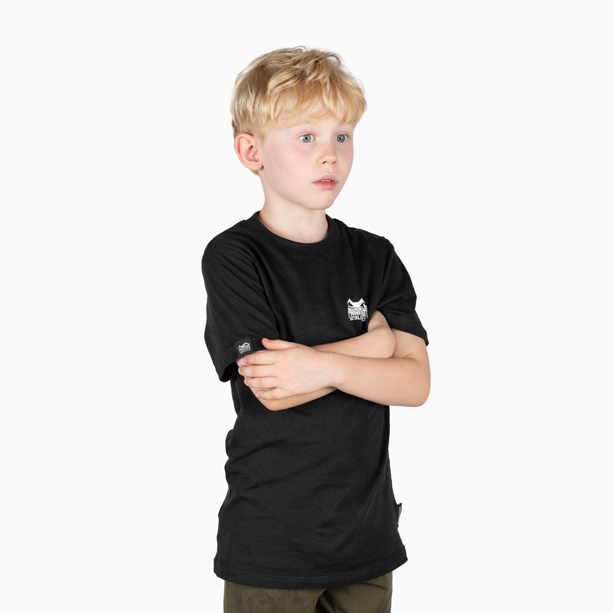tee-shirt-enfant-phantom-pro-fighter-noir