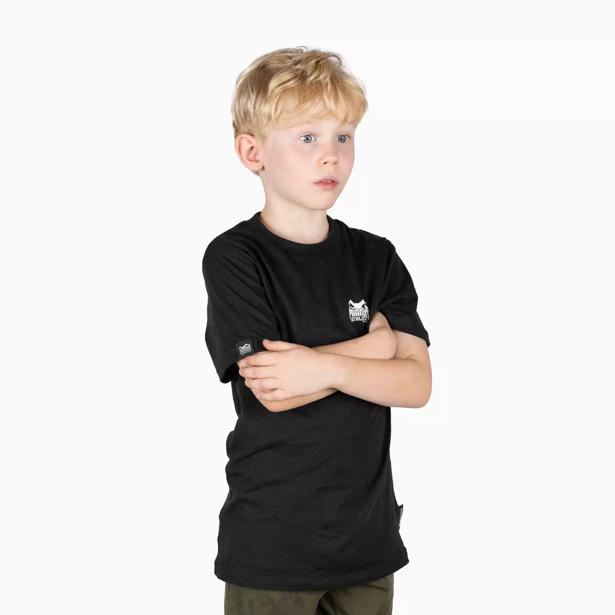 tee-shirt-enfant-phantom-pro-fighter-noir