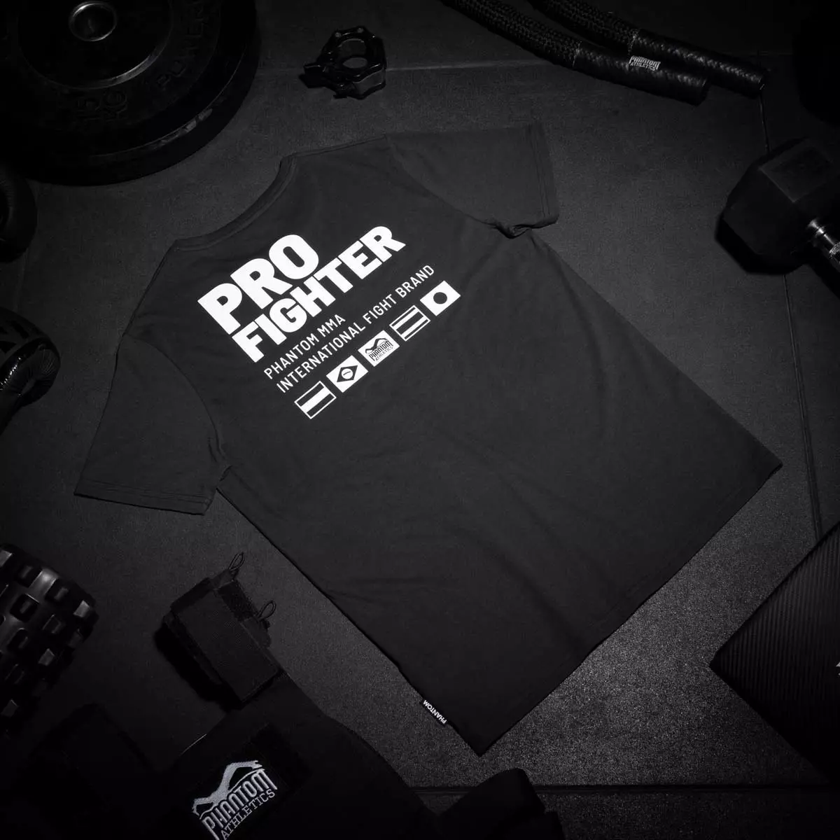 tshirt-enfant-phantom-pro-fighter-noir