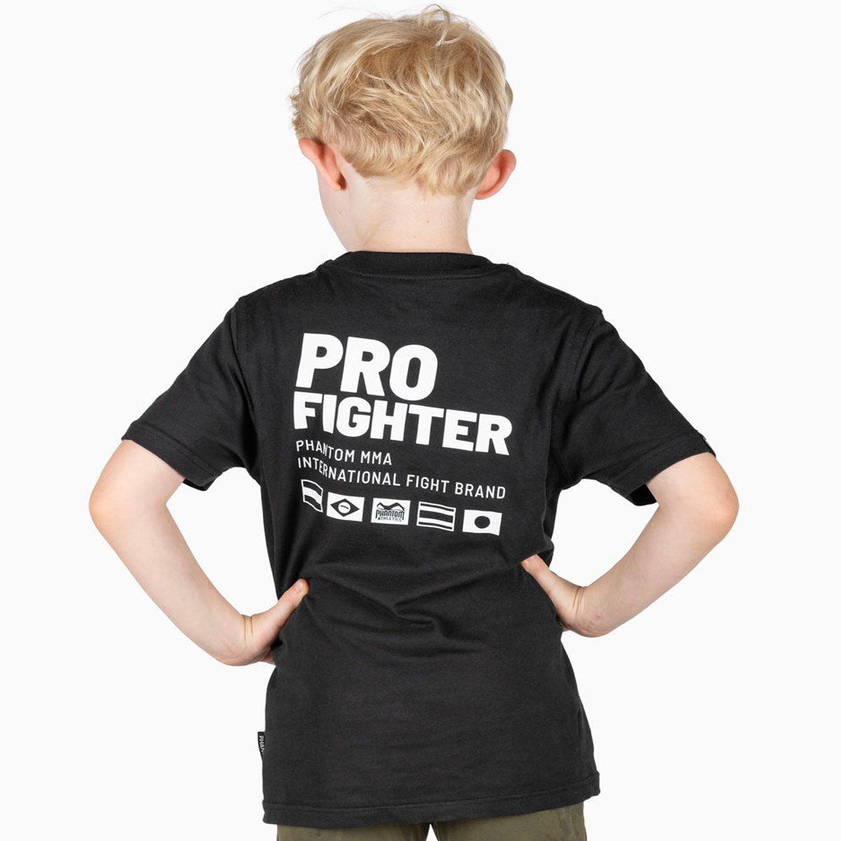 t-shirt-enfant-phantom-pro-fighter-noir