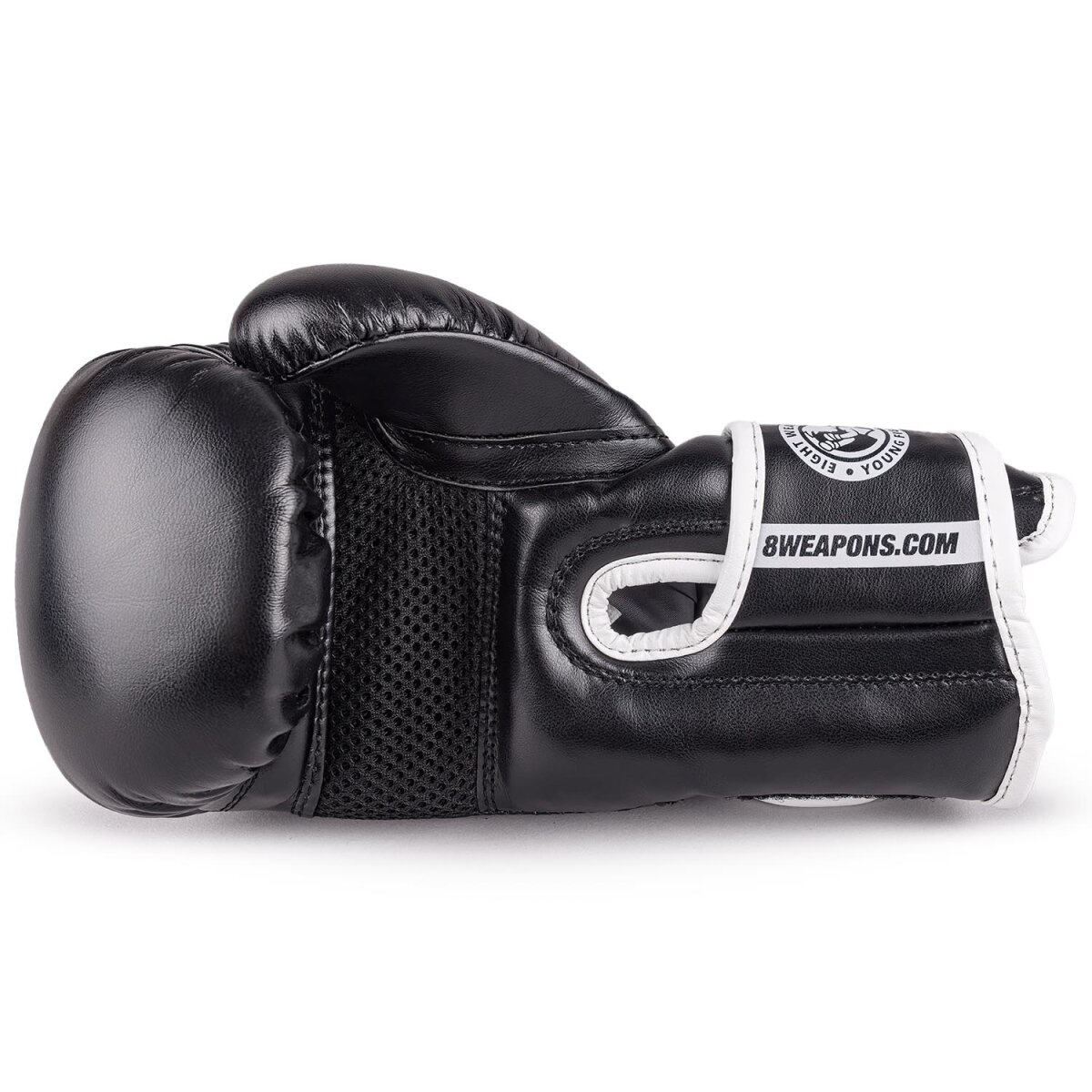 gant-boxe-8weapons-enfant-noir-blanc