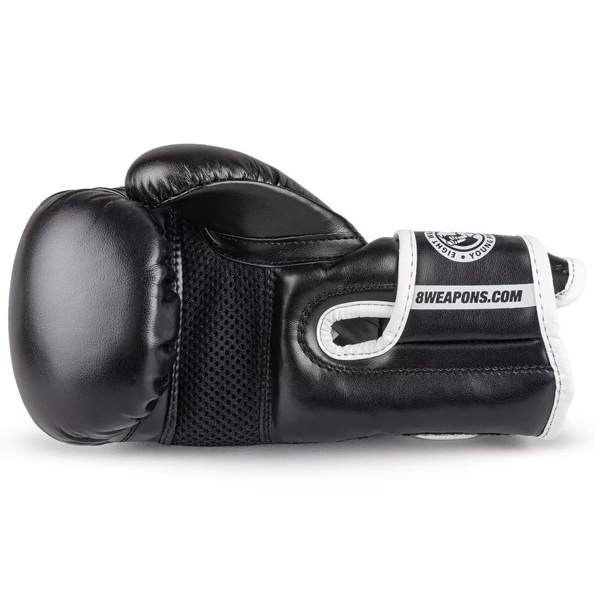 gant-boxe-8weapons-enfant-noir-blanc