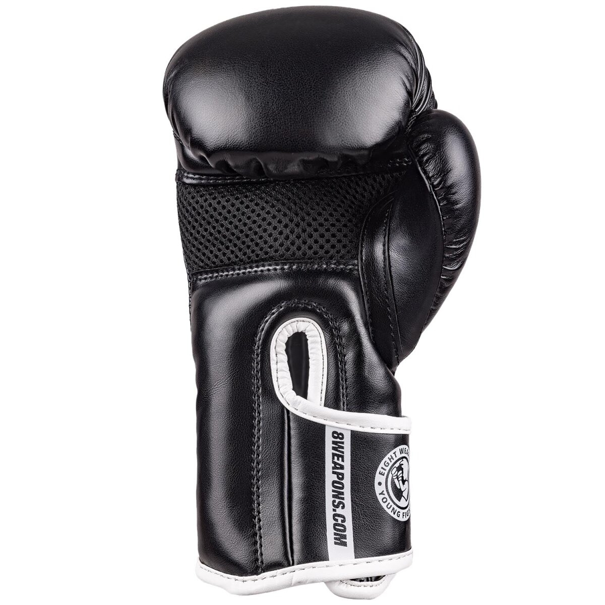 gant-boxe-unlimited-8-weapons-enfant-noir-blanc