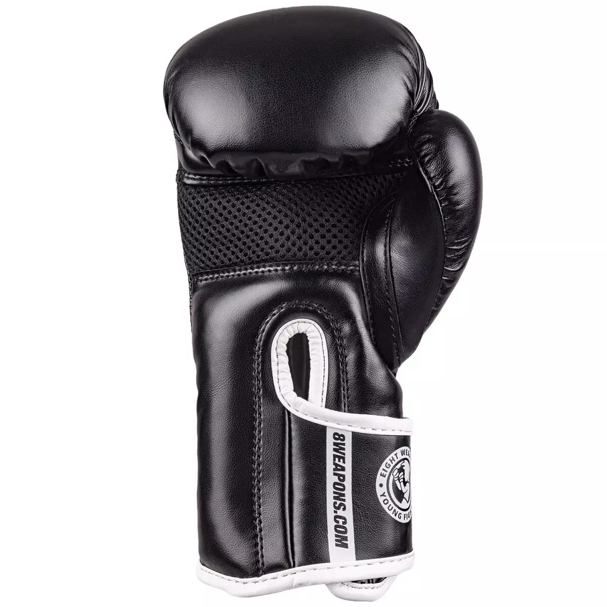 gant-boxe-unlimited-8-weapons-enfant-noir-blanc