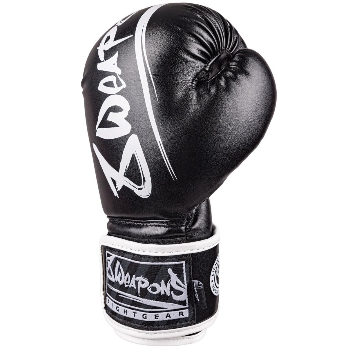 gant-de-boxe-unlimited-8-weapons-enfant-noir-blanc