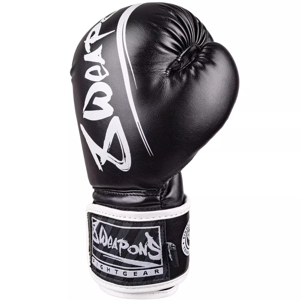 gant-de-boxe-unlimited-8-weapons-enfant-noir-blanc