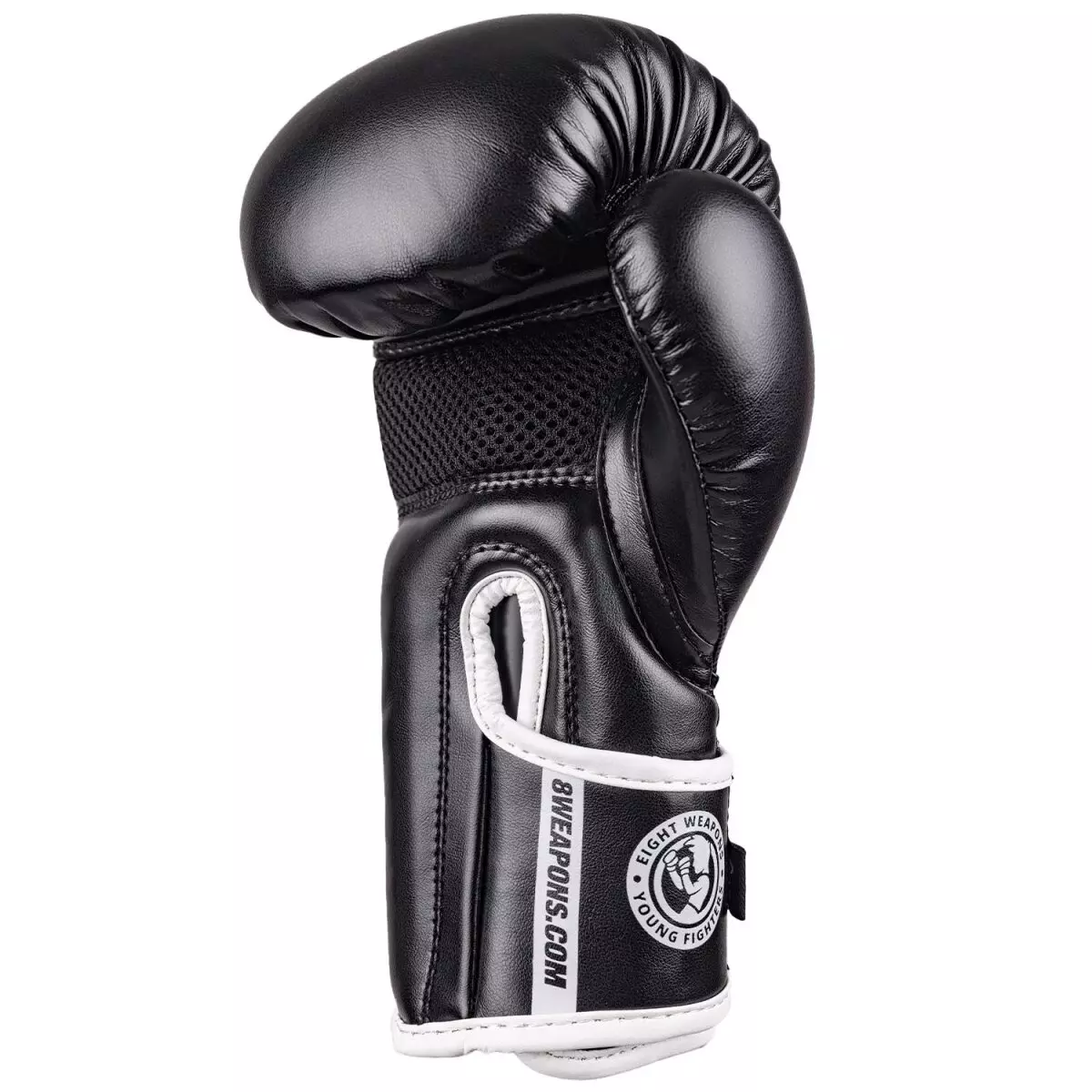 gants-de-boxe-8-weapons-enfant-noir-blanc