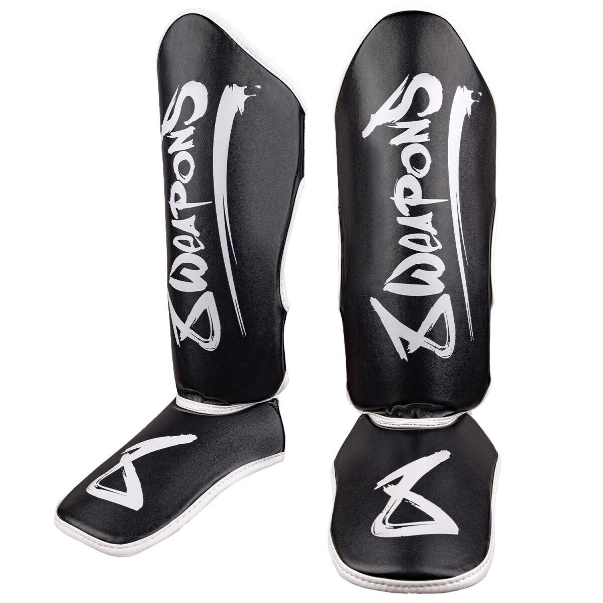 protege-tibia-8-weapons-enfant-noir-blanc