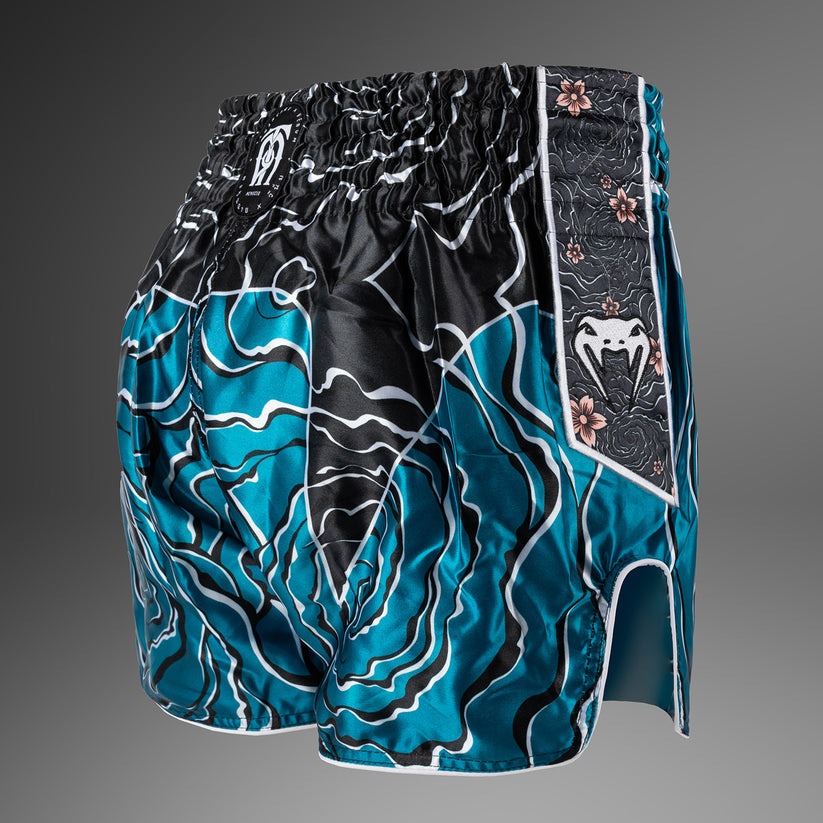 short-de-boxe-thai-venum-tawanchay-bleu
