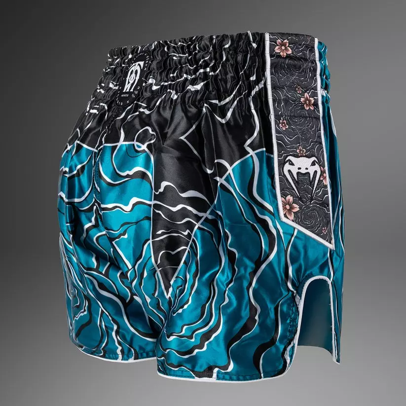 short-de-boxe-thai-venum-tawanchay-bleu