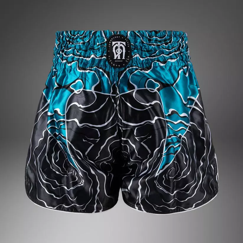 short-de-boxe-thai-venum-tawanchay-noir