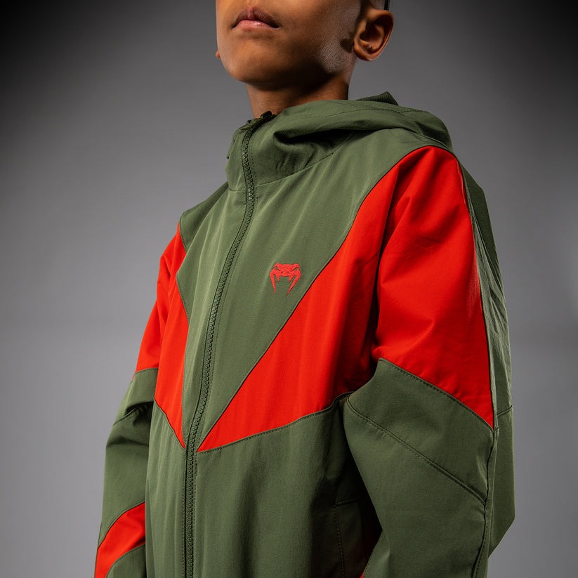 veste-survetement-enfant-venum-vectra-vert-orange