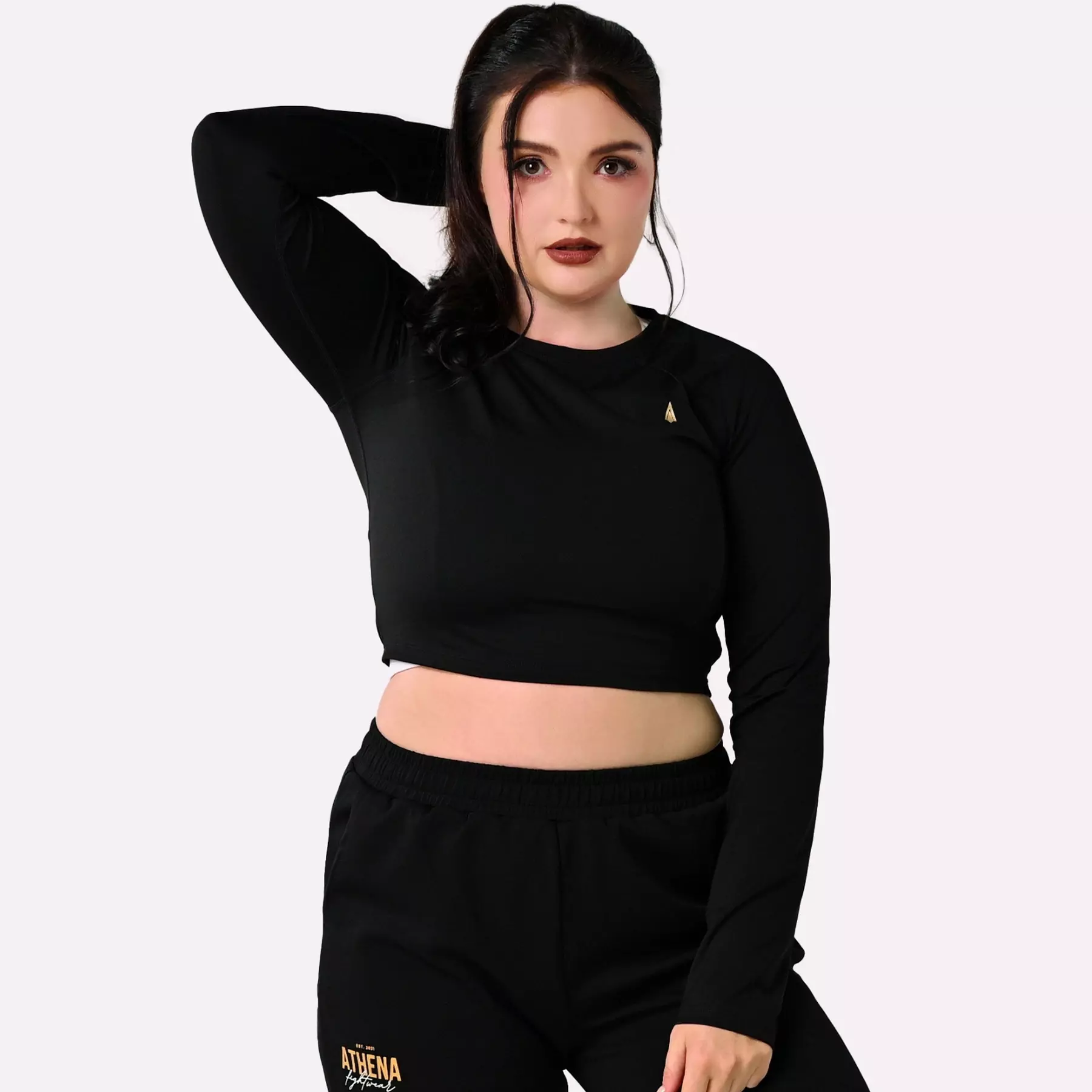 croc-top-athena-manche-longue-noir