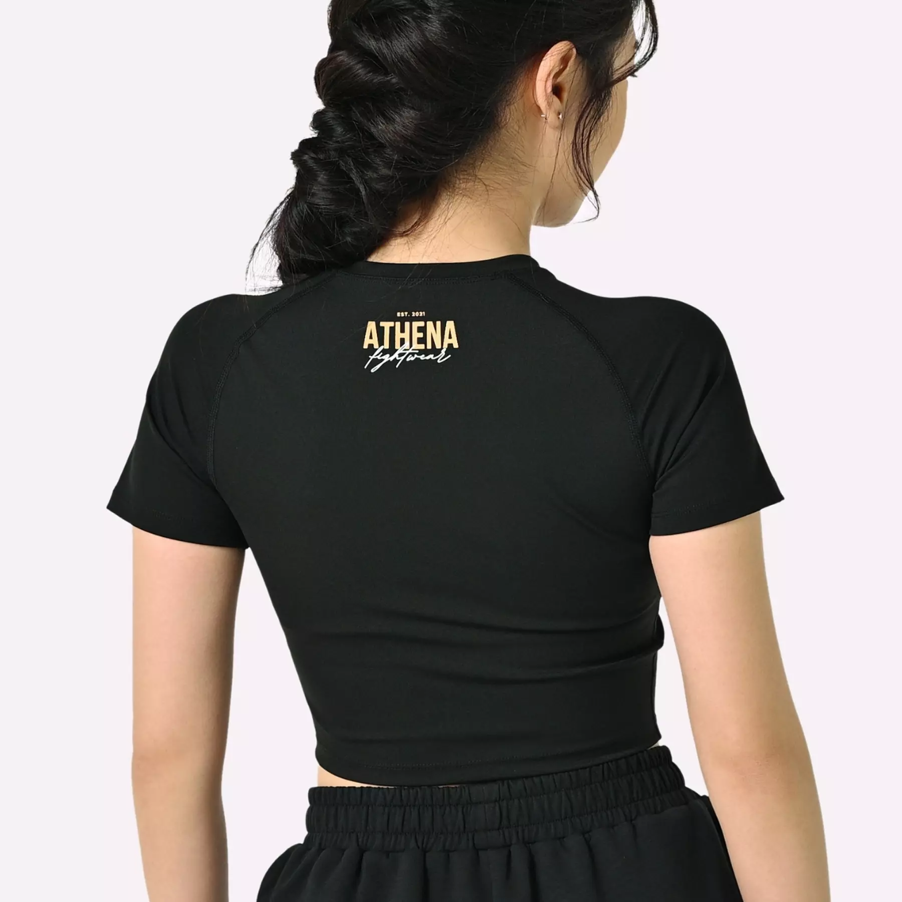 croc-top-manches-courtes-athena-noir