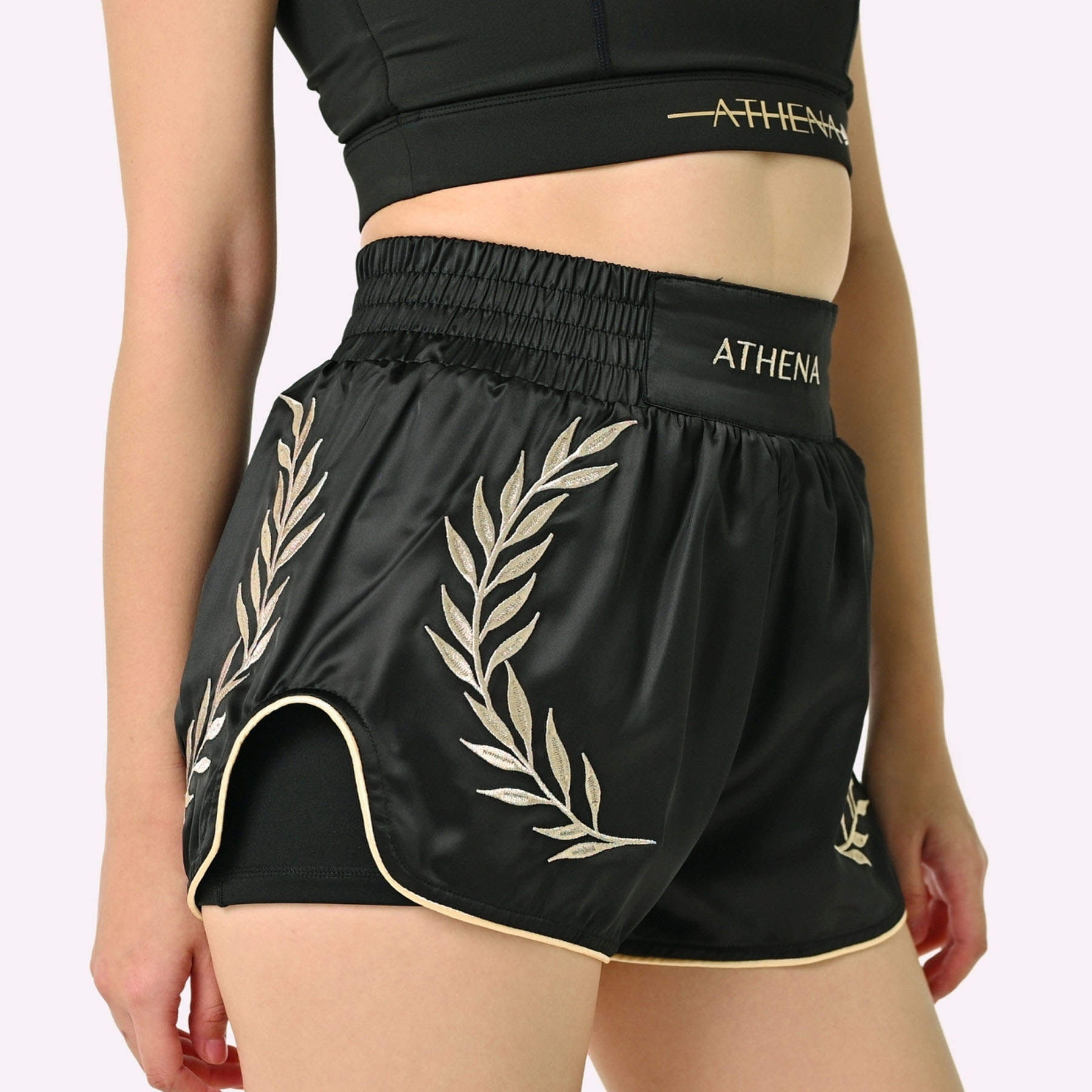 short-boxe-thai-athena-noir-or