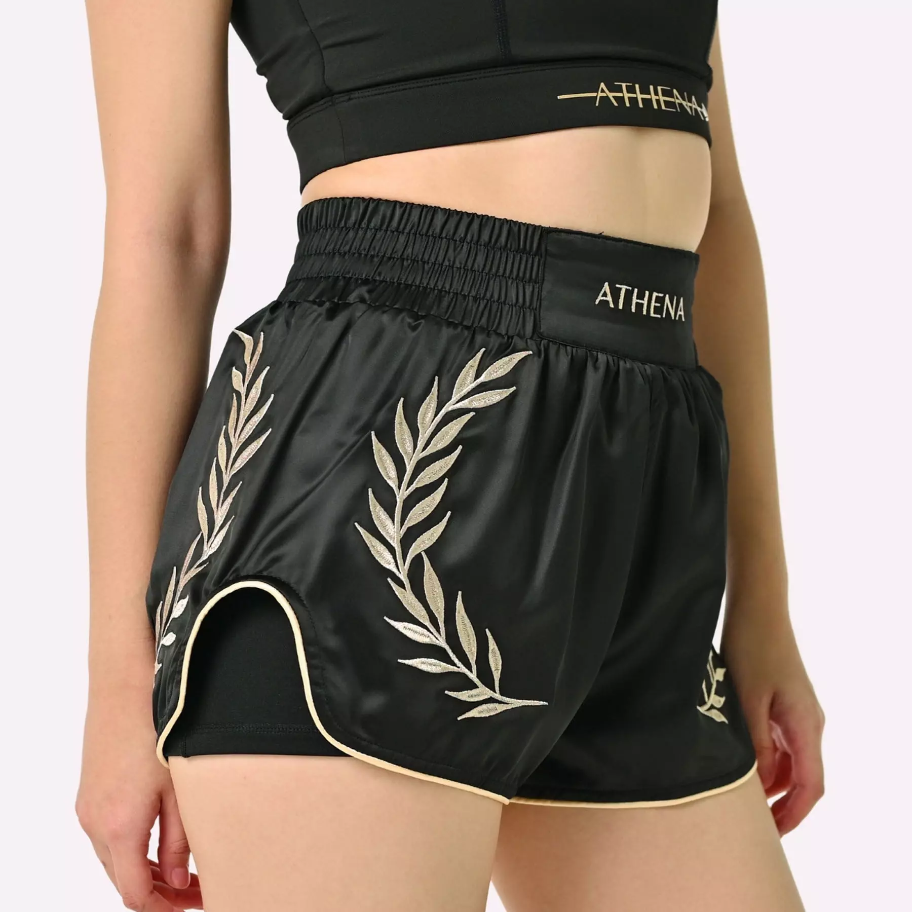 short-boxe-thai-athena-noir-or
