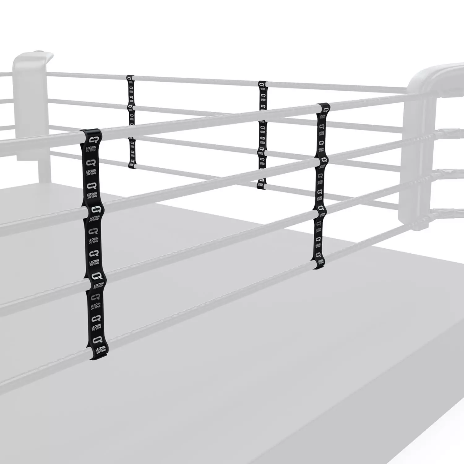 Entres cordes ring de boxe prenium