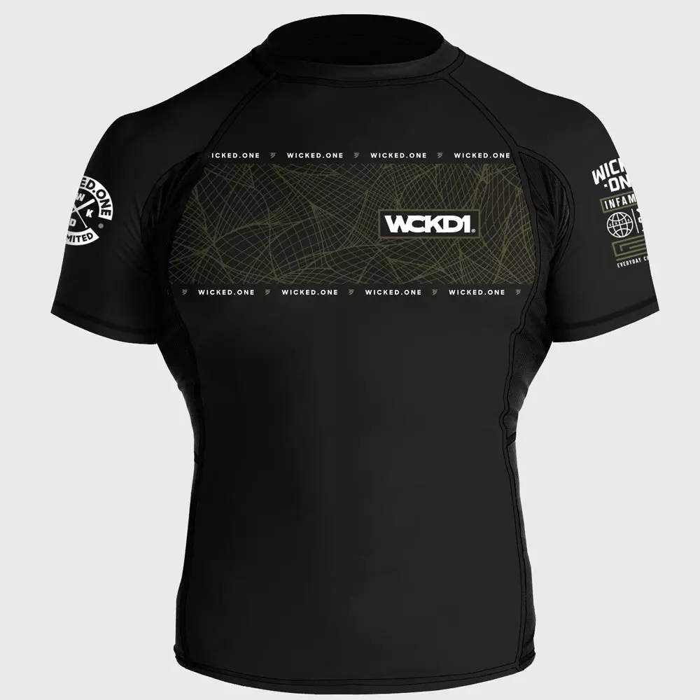 Rashguard Wicked One Metavers Noir - Kaki