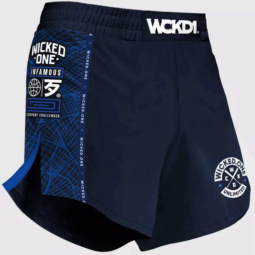 Short de MMA Wicked One Metavers - Navy