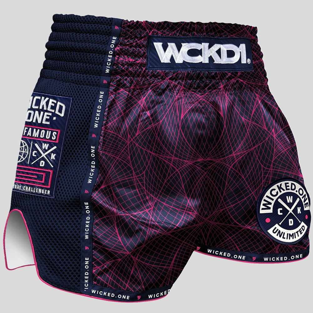 short-de-boxe-thai-wicked-one-metaverse-rose